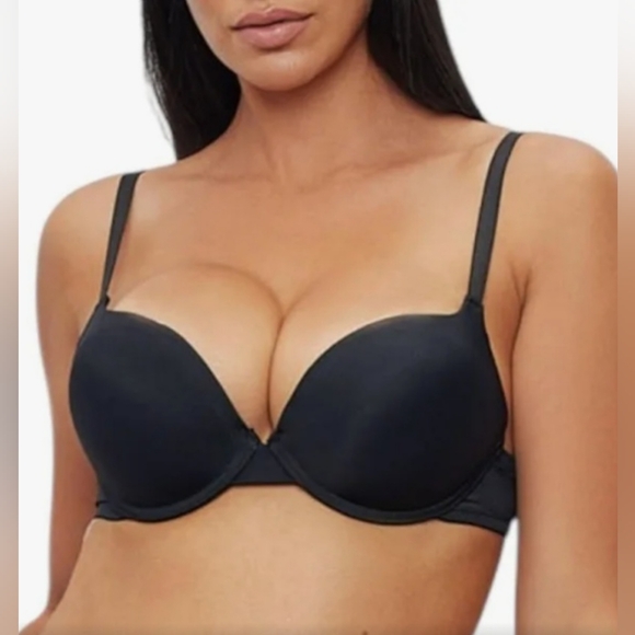 Fredricks of Hollywood Black Mega Push up Bra style Krystal 36B - Picture 1 of 5